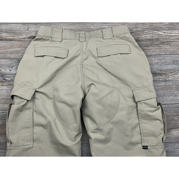 5.11 Tactical Series Beige Pants Men's TDU RipStop Work Pants Size XL 35/33 - Picture 7 of 14